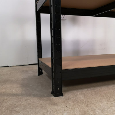 Garage Shelving Heavy Duty 5 Tier Multipurpose Metal Racking Unit  / Warehouse Shelving Storage - 8