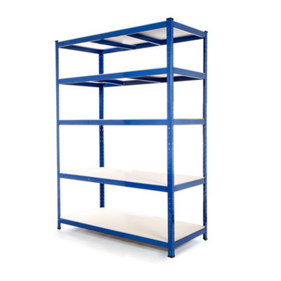 Garage Shelving Units / Racking 5 Levels 1800mm H x 1500mm W x 600mm D