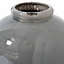 Garda Glazed Tall Juniper Vase - Ceramic - L36 x W36 x H57 cm - Grey