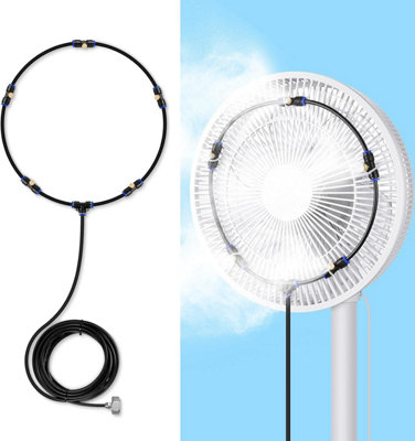 Garden and outdoor misting system: 6m (20ft) misting + 5 misting ...