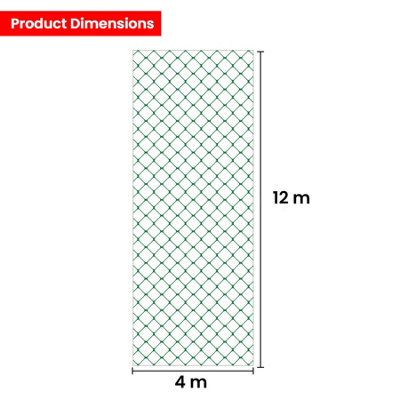 Garden And Pond Cover Netting 4m x 12m