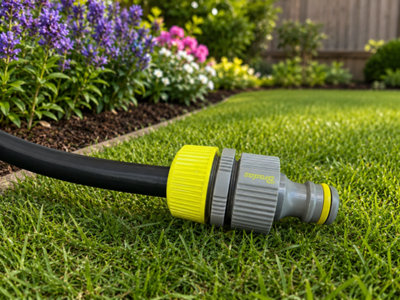 GARDEN AUTOMATIC IRRIGATION LPDE WATER SUPPLY PIPE WITH HOSE CONNECTOR ...