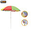 Garden Beach Patio Tilting Parasol - Multi-Coloured