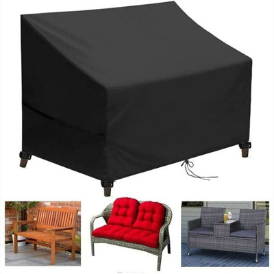 Garden Bench Cover 2 Seater and Outdoor Garden Protective Cover for ...