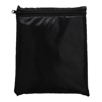 Garden Bench Cover, Waterproof 2 Seater Fueniture Cover for Patio Bench, Black Oxford Cloth with Drawstring, 134 x 66 x 89cm