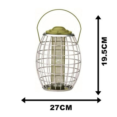 Garden Bird Feeder Peanut Hanging Feeding Station Squirrel Proof Outdoor - 3