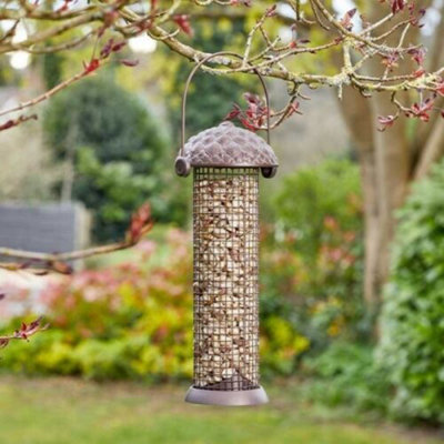 Garden Bird Peanut Feeder With Twist Top