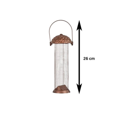 Garden Bird Peanut Feeder With Twist Top - 8