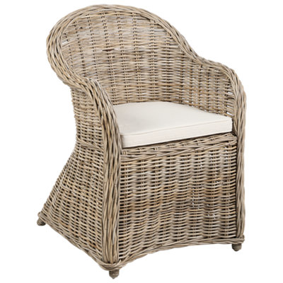 Garden Chair Rattan Light Beige SUSUA II