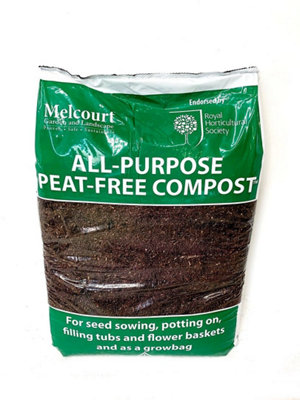 Garden Compost 40L of Melcourt RHS All Purpose Peat Free Soil Improvement - 3