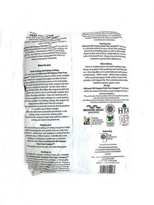 Garden Compost 40L of Melcourt RHS All Purpose Peat Free Soil Improvement - 4