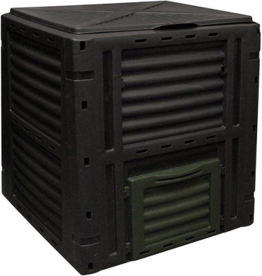 Garden Compost Bin Tub Outdoor Organic Waste Recycling Garden Tools & Equipment 450L Composter