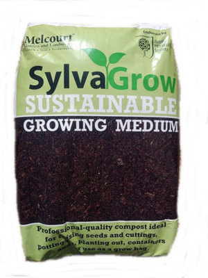 Garden Compost RHS SylvaGrow 40L of Melcourt Peat Free Compost Soil Improvement