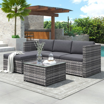 Outdoor corner store sofa b&q