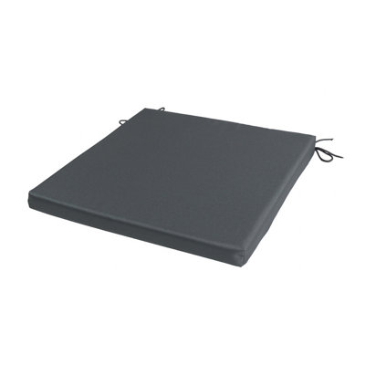 Garden Cushion Water-Resistant Outdoor Chair Pad with Ties 36x36cm ...