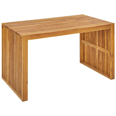Garden Dining Table BELLANO 70 cm 120 cm Acacia Wood Brown