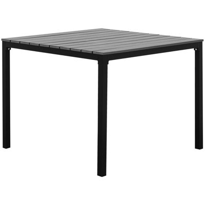 Garden Dining Table PRATO 95 cm 95 cm Grey