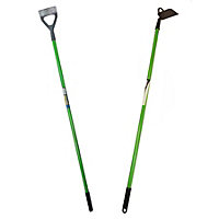 Garden Draw and Dutch Hoe Weeding Soil Digging Cultivating Weed Removal Tool