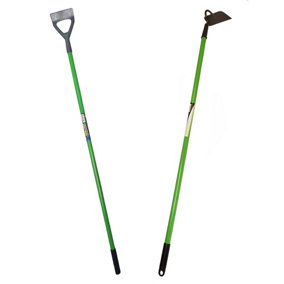 Garden Draw and Dutch Hoe Weeding Soil Digging Cultivating Weed Removal Tool