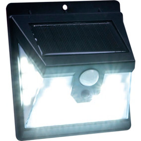 Garden & Driveway Solar Powered Motion Sensor Wall Security Light 40 LED's