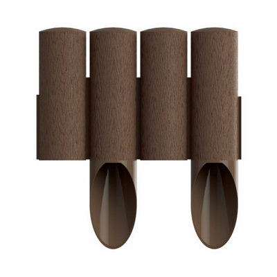 Garden Edging Palisade Border Edge Cellfast Sturdy Frost Resistant Multipacks UK Brown 11.5m - 37.5ft