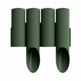 Garden Edging Palisade Border Edge Cellfast Sturdy Frost Resistant Multipacks UK Green 2.3m - 7.5ft