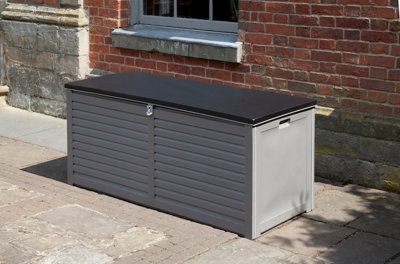 Garden Edmonton 490L PP Storage Box with 2 Gas Lifts