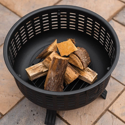 Garden Fire Pit with Free Poker