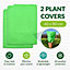 Garden Fleece Cover Drawstring Bags for Winter Plant Protection Durable Frost and Insect Protection (60cm x 80cm)