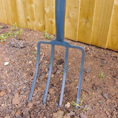 Garden Fork & Spade Set with solid forged carbon steel with Steel Handle coated in PCV with Re enforced shaft (FREE DELIVERY) - 7