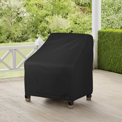 Garden Furniture Cover, Waterproof Anti-UV Upgraded Tear-Resistant 420D Oxford Fabric, Set of 2, 80x85x92cm