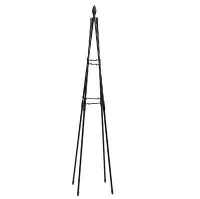 Garden Gear 1.8m Metal Tower Trellis, A-Shape Design, Plastic-Coated Steel, Easy Assembly (x1)