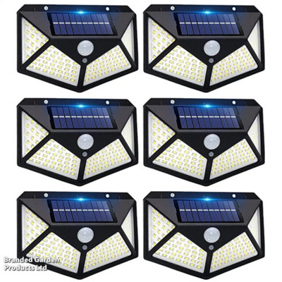 AICHAO household Solar Motion Lights Outdoor, 3000LM 195LED Security