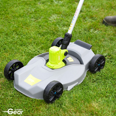 Garden Gear 3 in 1 20v Cordless Lawn Mower Grass Trimmer Garden Edger 2.0Ah