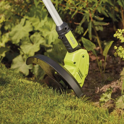 Garden gear cordless strimmer discount