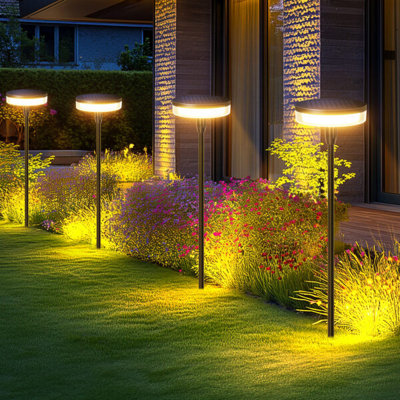 Garden Ground Plug Solar Waterproof Decorative Lights