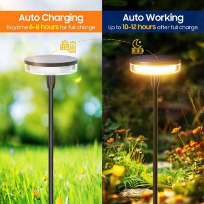 Garden Ground Plug Solar Waterproof Decorative Lights