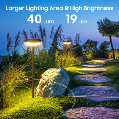 Garden Ground Plug Solar Waterproof Decorative Lights