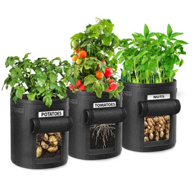 Garden Plant Grow Bag with Access Flap