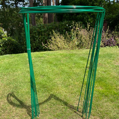 Garden Hoop Plant Bow Support System 52cm x 90cm (Pack of 2)