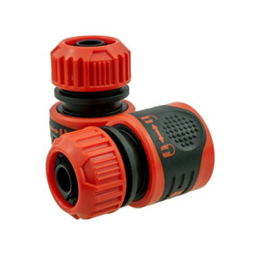 Garden Hose ALL Connectors Fittings Universal Standard Hozelock Compatible Black 2 x Female Lock Connector