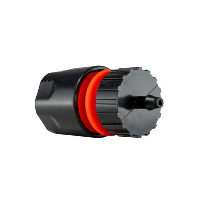 Garden Hose ALL Connectors Fittings Universal Standard Hozelock Compatible Black 4mm Micro Connector