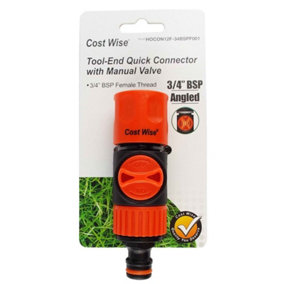 Garden Hose ALL Connectors Fittings Universal Standard Hozelock Compatible Black Quick to Quick Valve