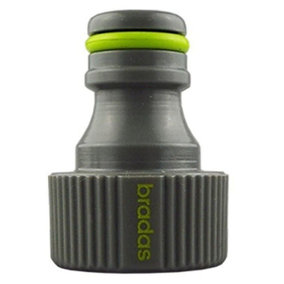 Garden Hose  Connectors Fittings Universal Standard Hozelock Compatible Lime Tap Connector (1/2")