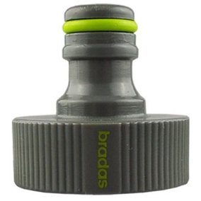 Garden Hose  Connectors Fittings Universal Standard Hozelock Compatible Lime Tap Connector (1")