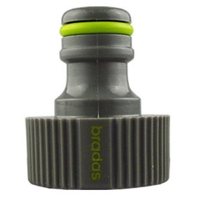 Garden Hose  Connectors Fittings Universal Standard Hozelock Compatible Lime Tap Connector (3/4")
