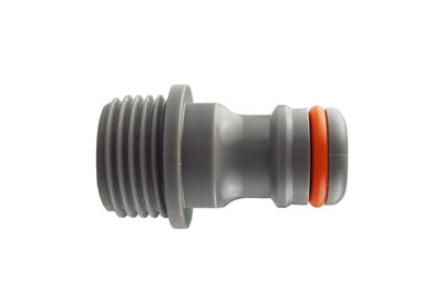 Garden Hose Connectors Fittings Universal Standard Hozelock Compatible White 3/4" Male Connector
