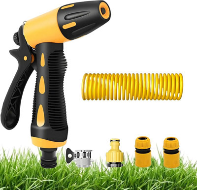 Garden Hose Spray Gun Plastic Nozzle,High Pressure Hose Pipe Spray Gun ...
