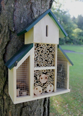 Garden Insect House with Green Roof