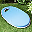 Garden Kneeling Pad - Blue Memory Foam Lightweight Waterproof Kneel Cushion Mat with Carry Handle - L50cm x W31cm x D5cm